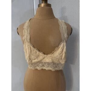 BP UnderOver Bralette Lot L Lingerie Coquette Girl Bridal Intimates Lace PinUp